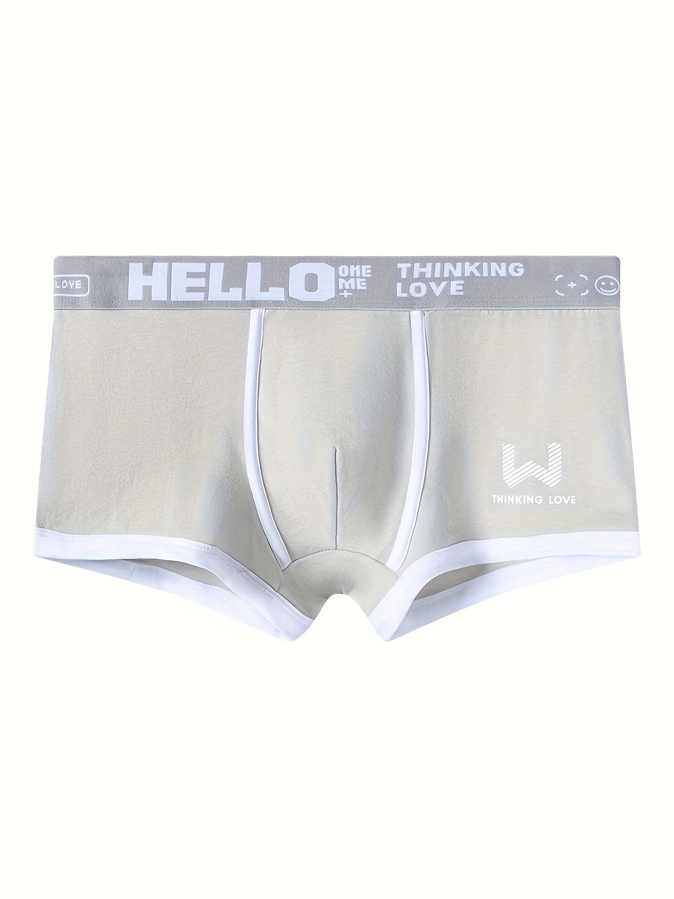 Men's Cotton Boxer Briefs Set of 4 Soft Breathable Stretch Daily Wear