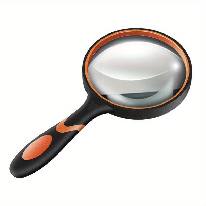 Elderly Handheld Magnifying Glass 10X Reading Lens Compact Clear