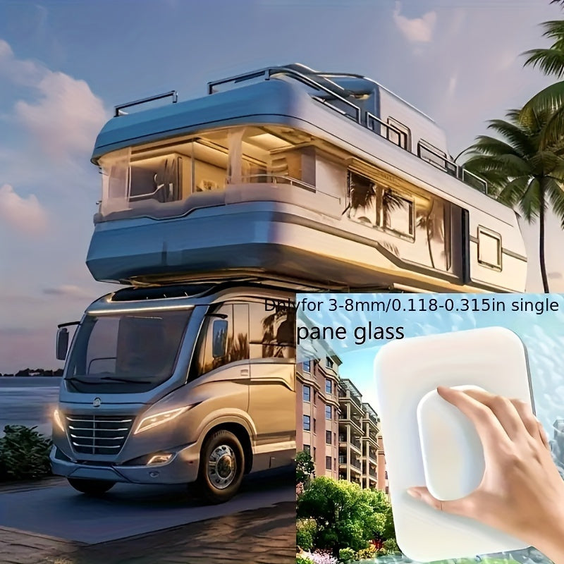 Shisha uchun qo'l bilan tozalash asbobi, yuvilishi mumkin va 1 dona miqdorda