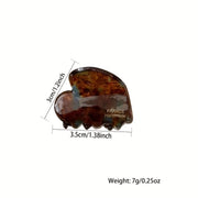 Heart-Shaped Small Hair Clips for Women Valentine’s Day Hair Accessories Set of 6