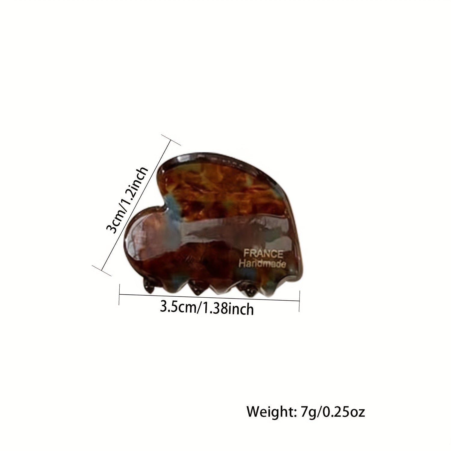 Heart-Shaped Small Hair Clips for Women Valentine’s Day Hair Accessories Set of 6