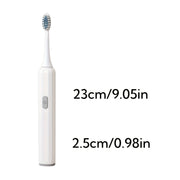 Электрическая зубная щетка для взрослых с 3 насадками для глубокой очистки, путешествий и отбеливания