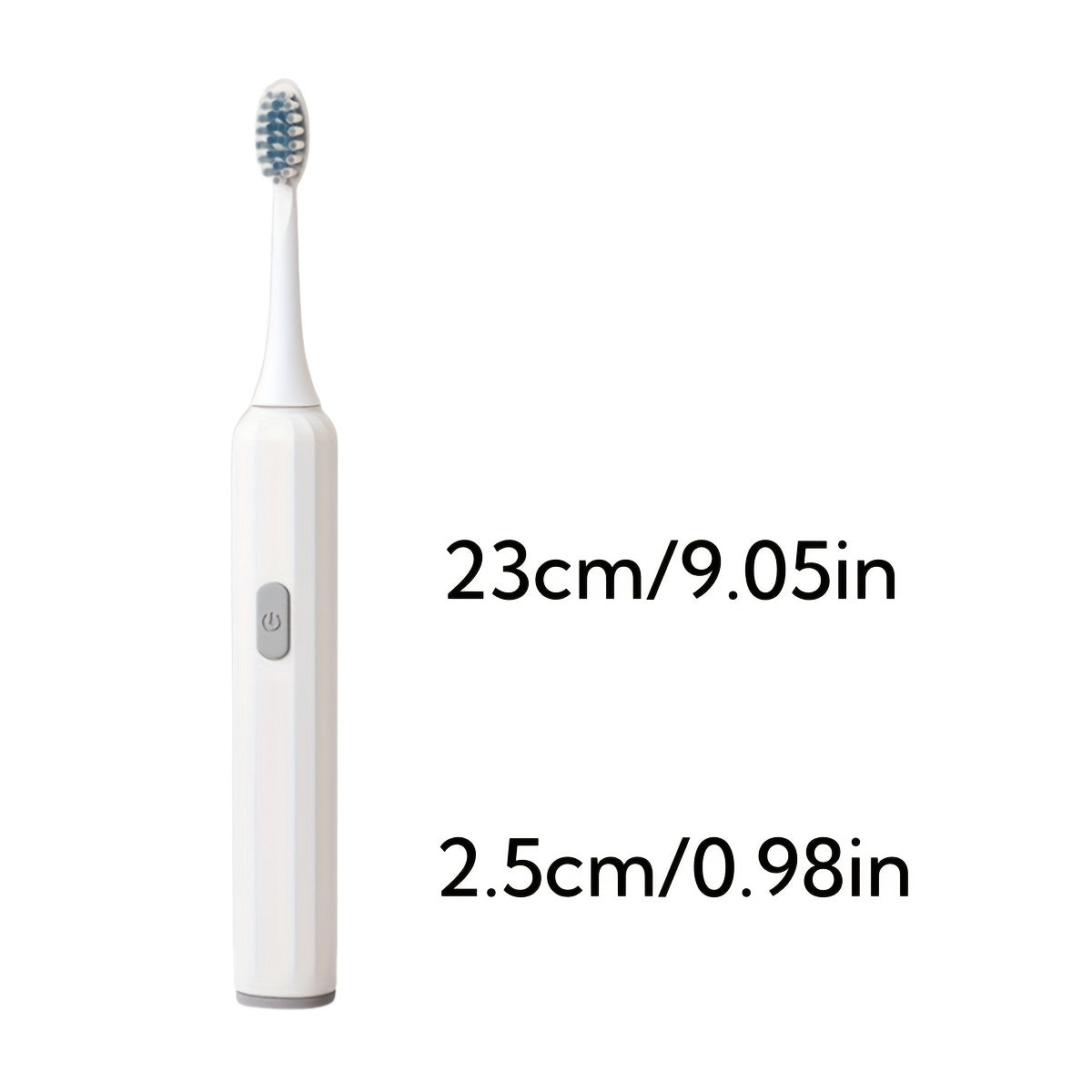 Электрическая зубная щетка для взрослых с 3 насадками для глубокой очистки, путешествий и отбеливания