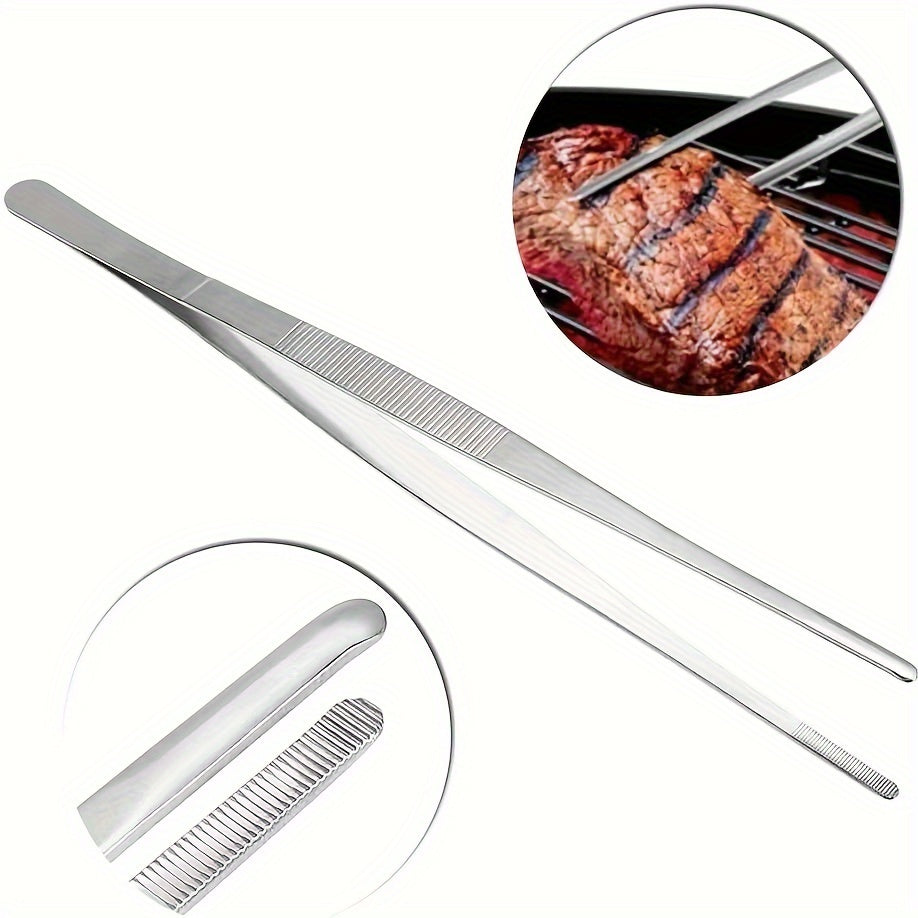 Stainless Steel Tweezers for Grilling and Crafting Kitchen Tools
