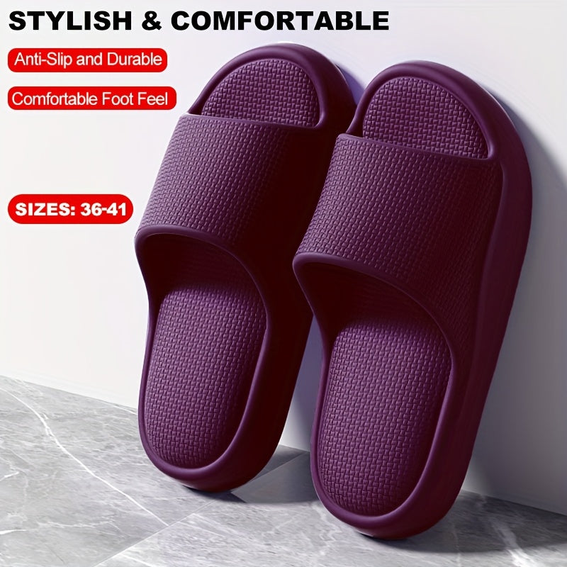 Women's EVA Indoor Slippers Soft Breathable Multi-Color Casual Wear