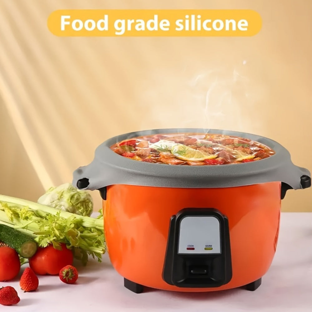 Reusable Silicone Slow Cooker Liner 6-8 Quart Leakproof Dishwasher Safe Oval Round