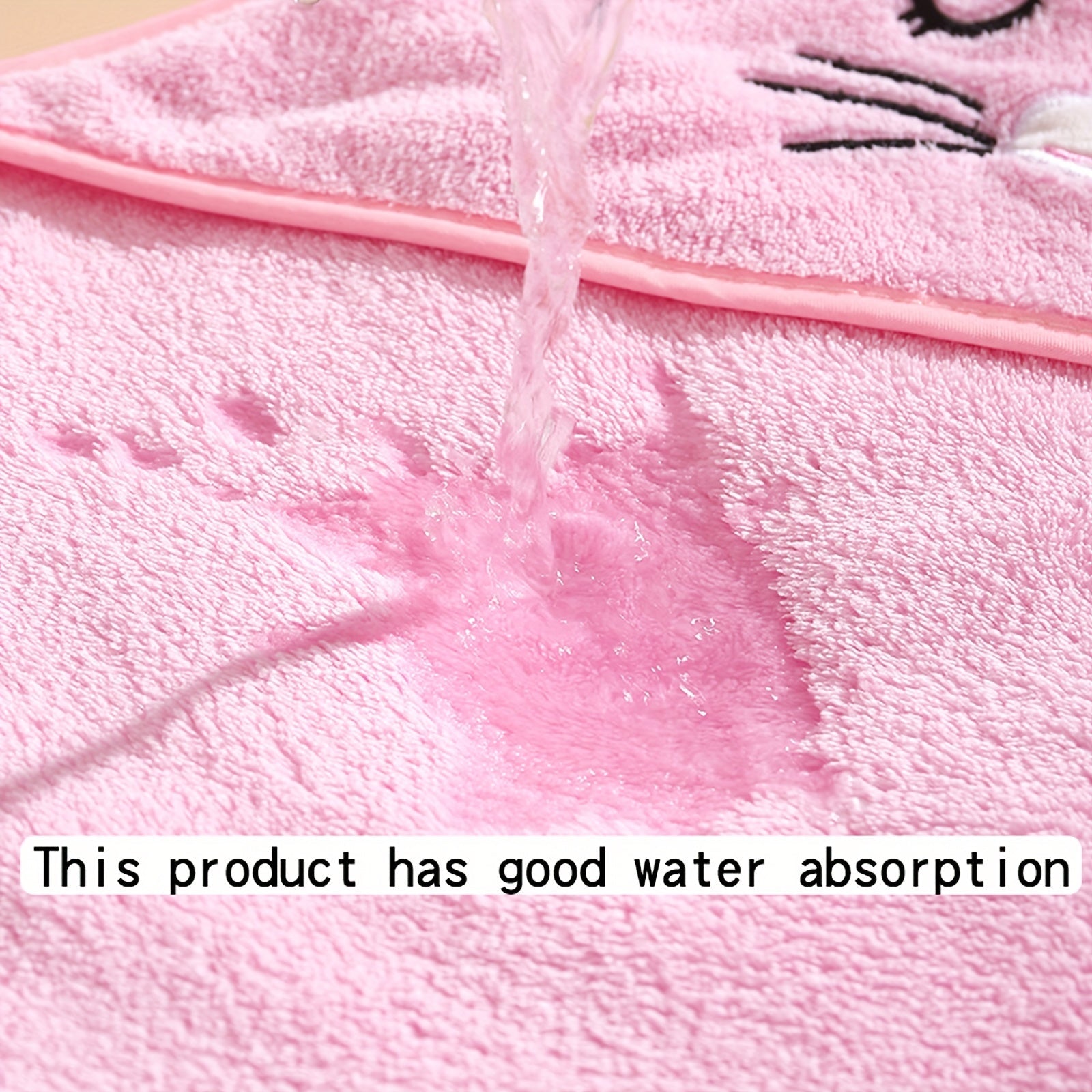 bata de bebé de talla grande con fibra ultrafina para absorción de agua y secado rápido