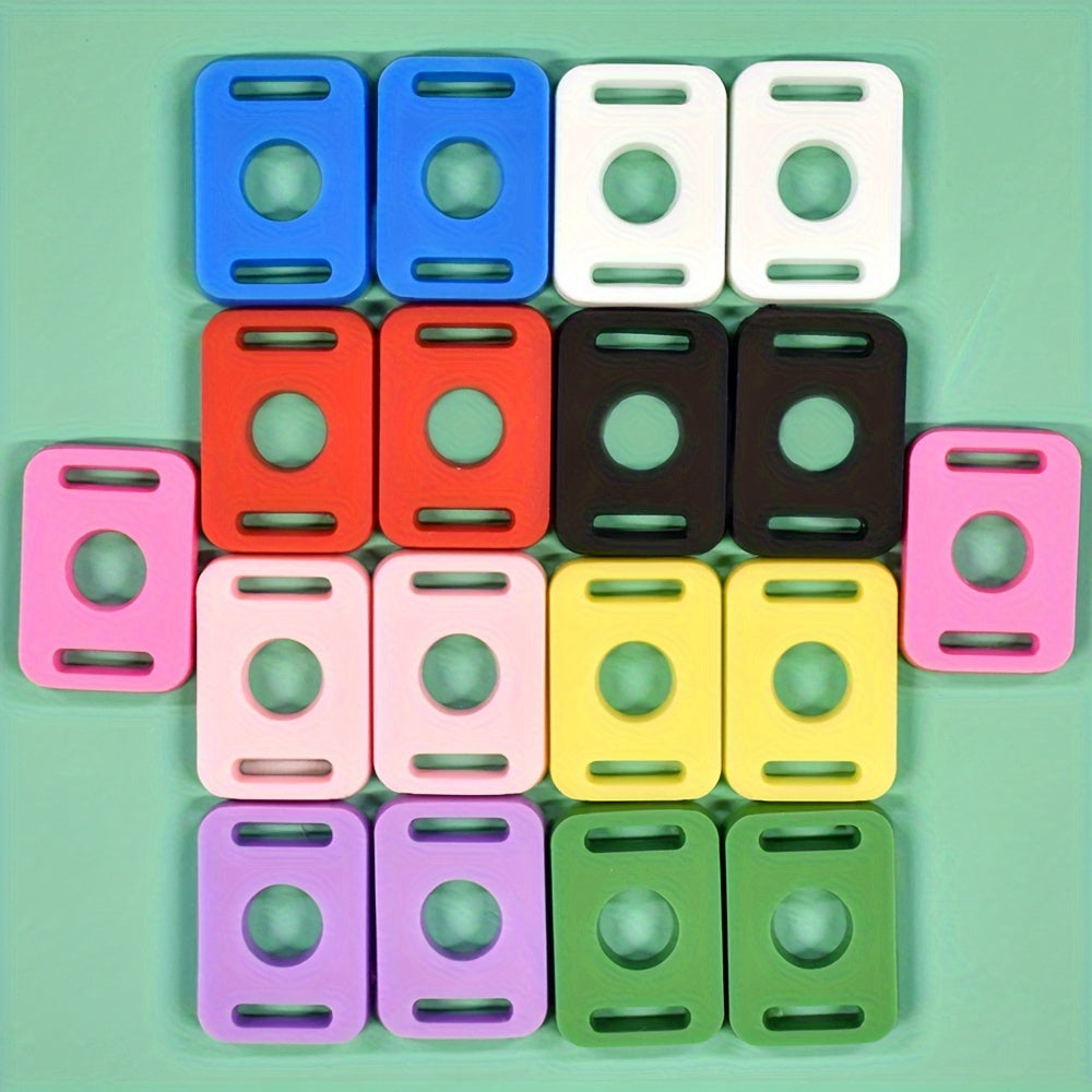 Kids Shoe Laces Accessories 18pcs Soft PVC Colorful Shoe Charms