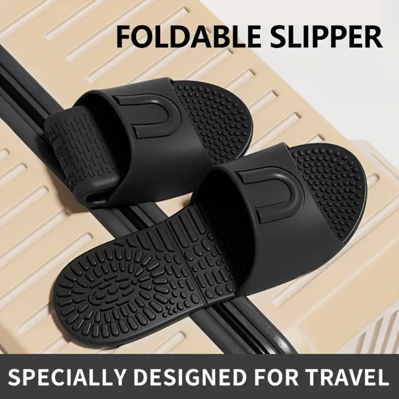 Unisex EVA Foldable Slippers, Quick-Drying Non-Slip Indoor Travel Sandals