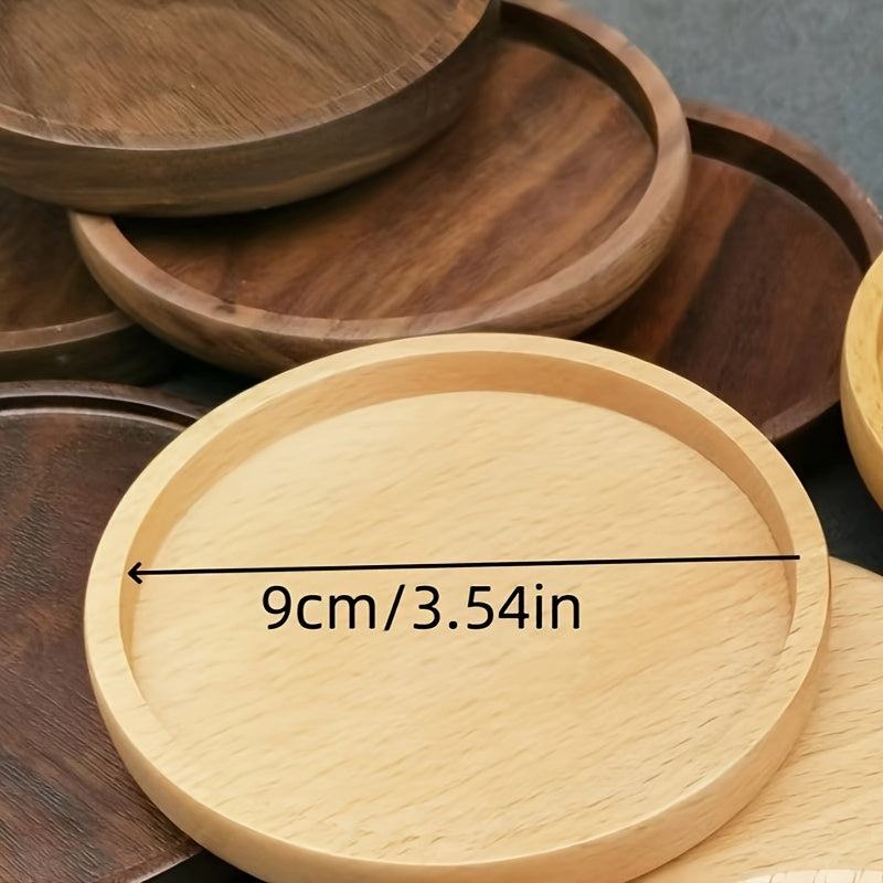 Yapon choy piyolalari uchun beechwood taglik, ijodkorlik va soddalik bilan qo'l bilan tayyorlangan, fabrikadan to'g'ridan-to'g'ri sotib olish uchun mavjud.