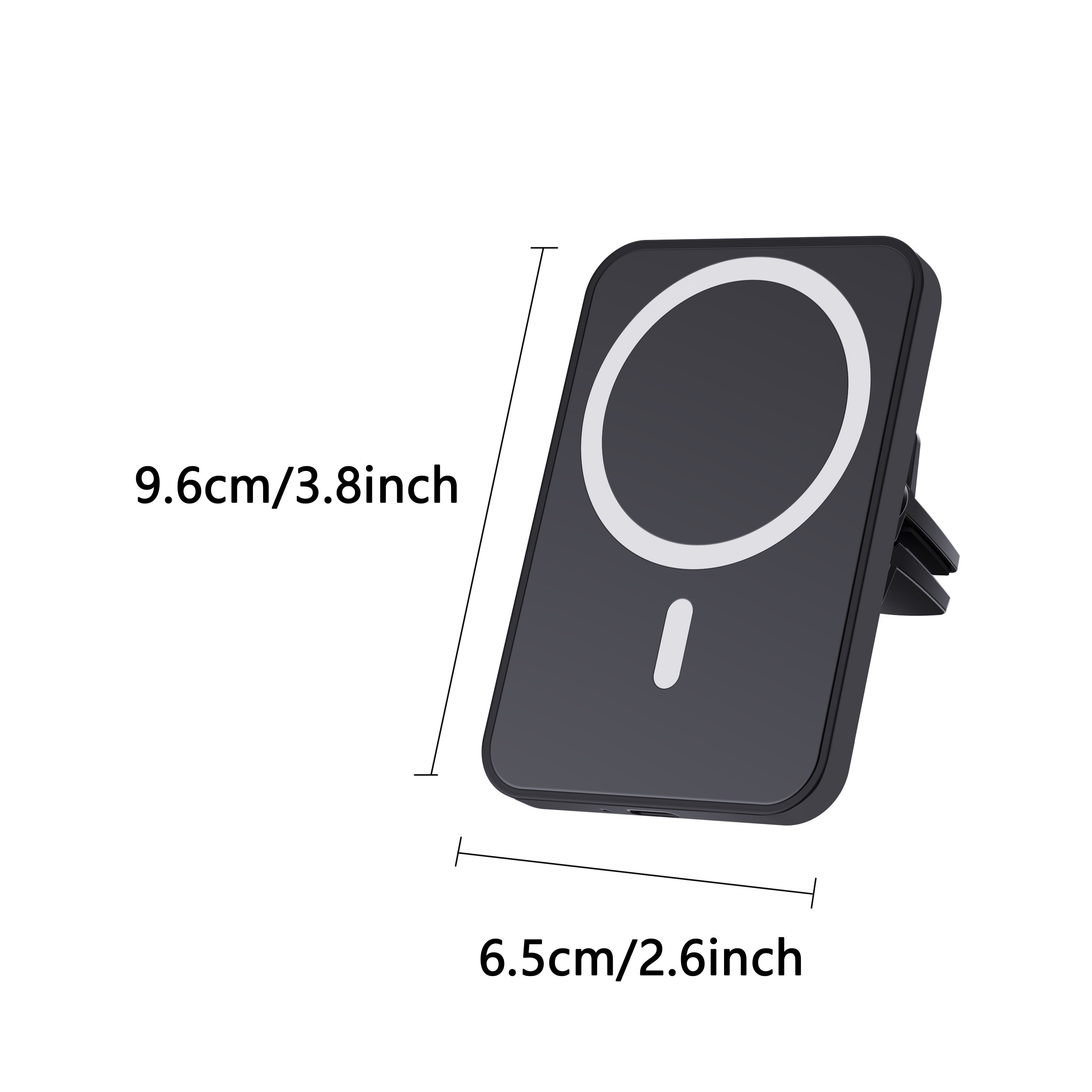Wireless Car Charger 15W Fast Charging USB Wireless Charging Mount