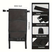 Travel Footrest for Airplane Seats Portable Foot Hammock Extender for Comfortable Travel