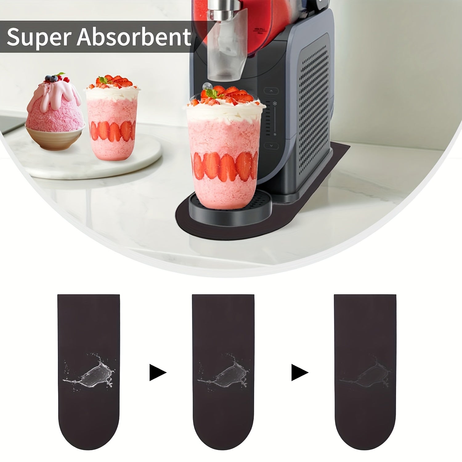 1pc Slush Machine Slide Pad Protects Countertops from Scratches