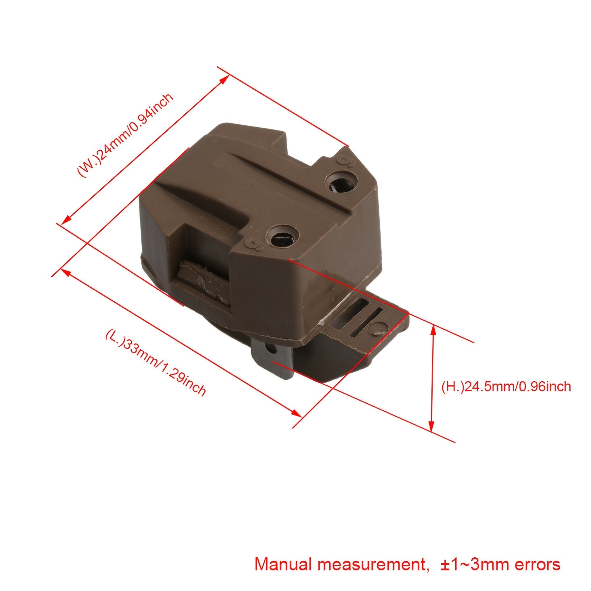 Universal Refrigerator Compressor Relay 5-Pack Replacement for Model 2262185
