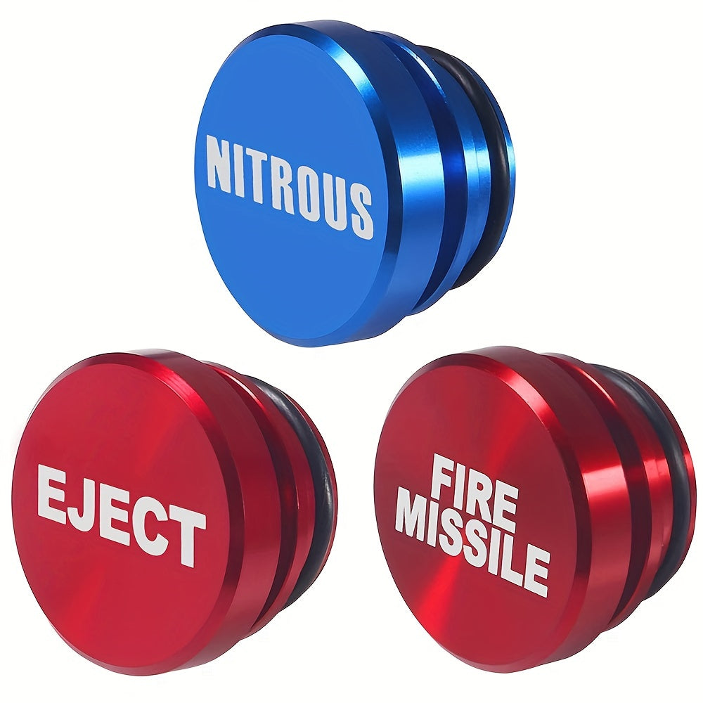 Alüminiy avtomobil ro‘zg‘or qopqog‘i changga qarshi, chiqarish tugmasi, bezakli, ko‘pchilik transport vositalariga mos keladi