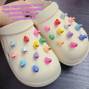 Kids Multicolor 3D Duck Shoe Accessory for Summer Beach Sandals