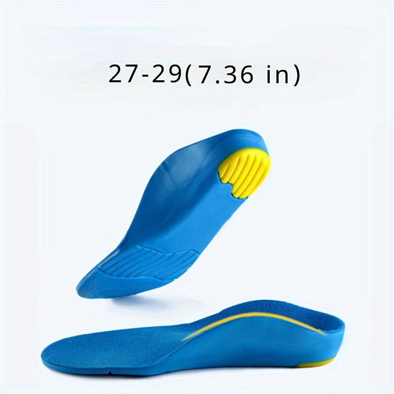 Children's Orthopedic Insoles Arch Support Shock Absorbing PU Flat Foot High Arch
