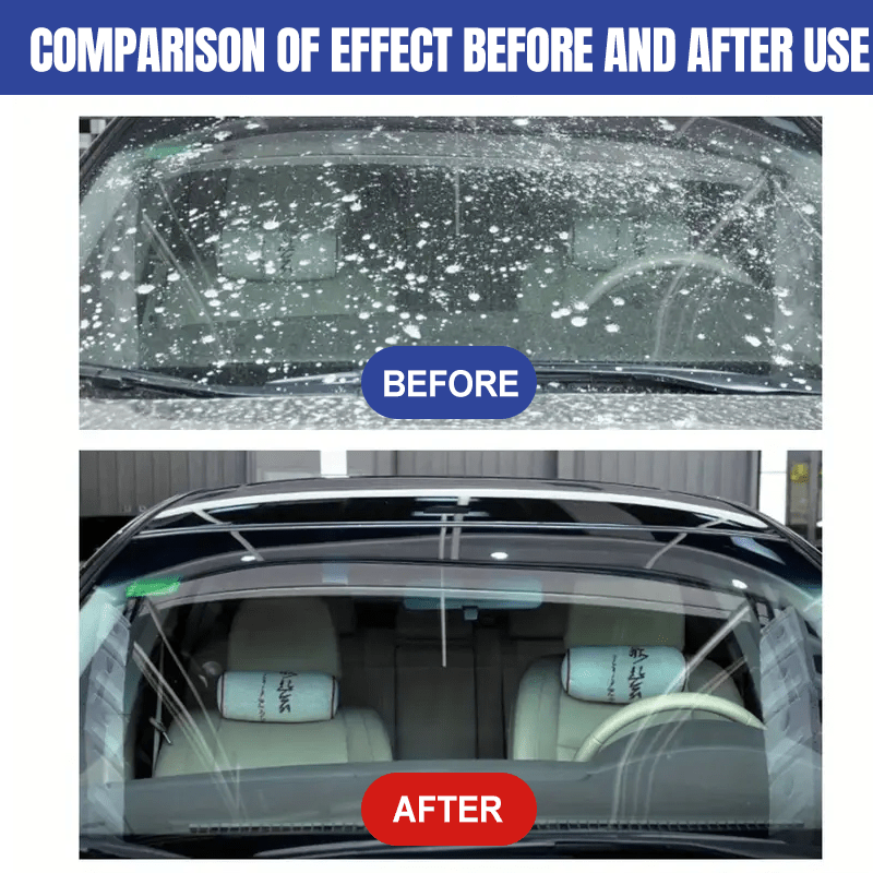 Protector de parabrisas de coche universal con recubrimiento nano, antiempañante y resistente a arañazos, material PE