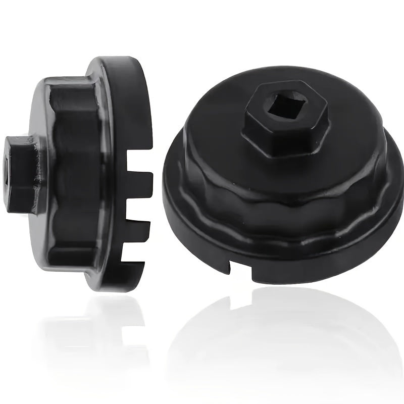 Yog' filtri kaliti, mustahkam po'lat, filtrlardan chiqarish uchun, 2.5–5.72L dvigatellar uchun