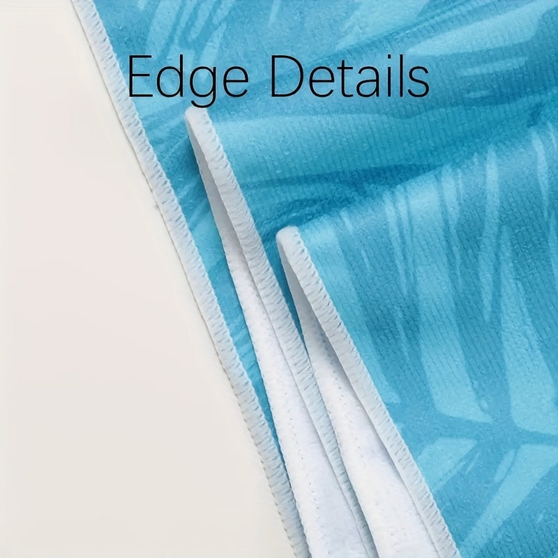 Beach Towel Absorbent Quick-Drying Lightweight Soft for Beach Swimming Camping Travel