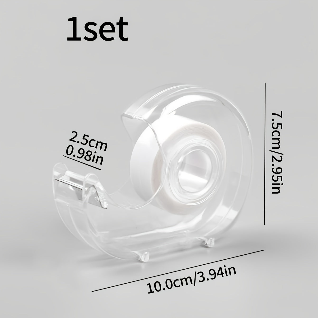 Cinta adhesiva transparente de doble cara para camisas y prendas