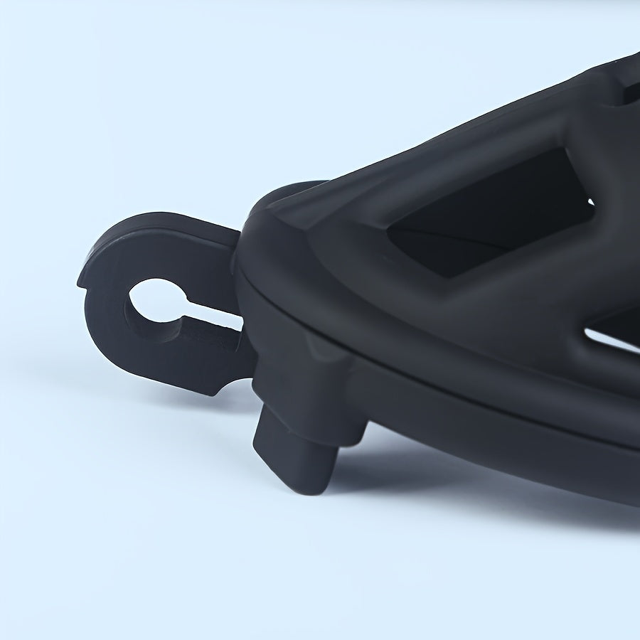 Men Chastity Lock Matte Nylon Resin Lightweight Curved Cage Self-Control