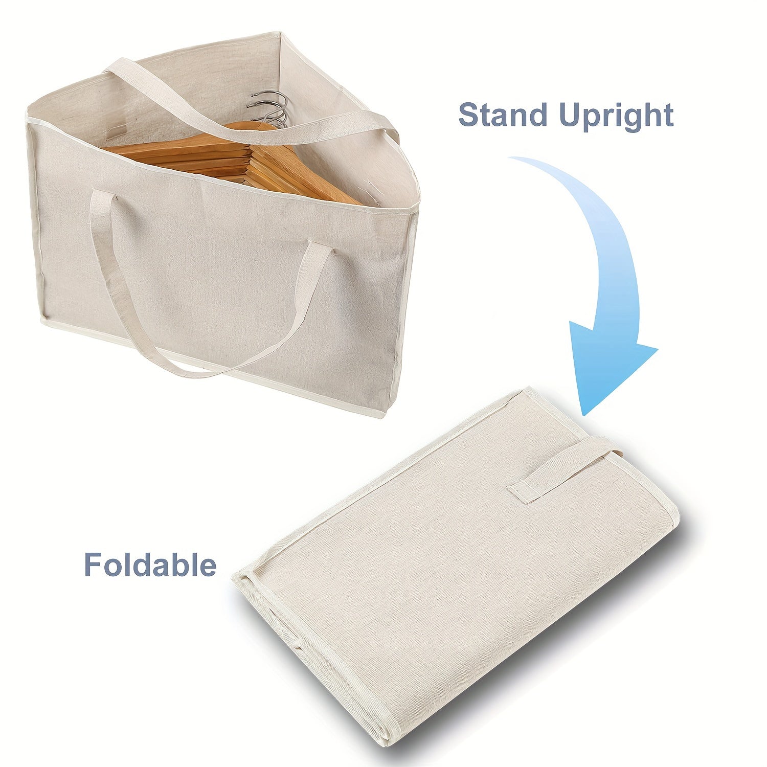 Организуйтесь с помощью 1шт Органайзера для вешалок! Эта треугольная сумка оснащена ручкой и нижней панелью для удобной переноски и экономии места. Удобно храните свои вешалки для подарков на Хэллоуин или Рождество.