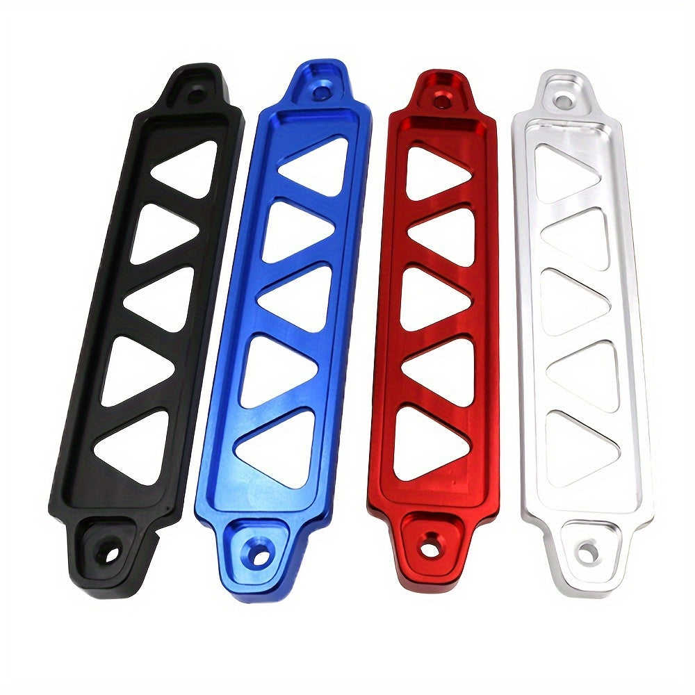 Universal Aluminum Alloy Car Battery Strap Bracket 19cm Triangle Fixing