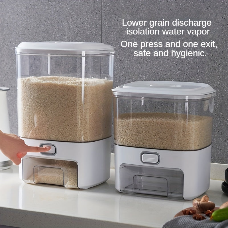 Donlar va un uchun havo o'tkazmaydigan saqlash qutisi, oqib ketmaydigan oshxona tashkilotchisi