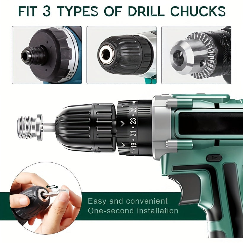 Set of 27 Power Scrubber Pads Drill Brush Attachments for Kitchen Bathroom Grout