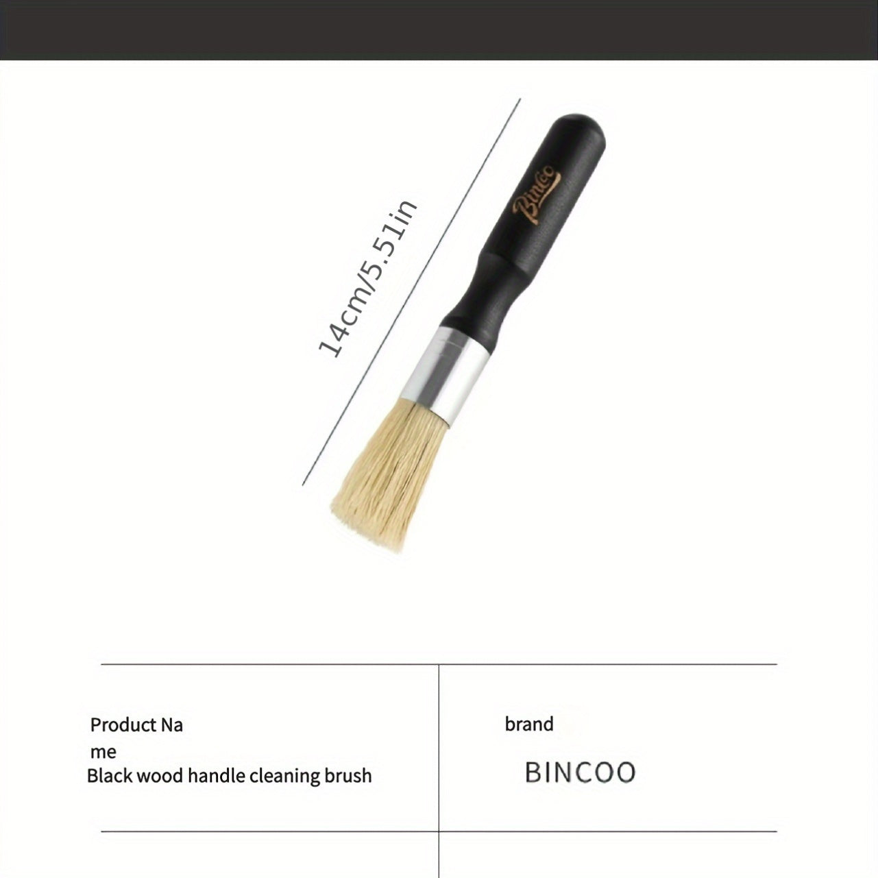 Espresso Machine Cleaning Brush Glass Coffee Powder Residue Cleaner Barista Tool