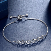 Science DNA Double Helix Chemistry Biology Molecule Bracelet