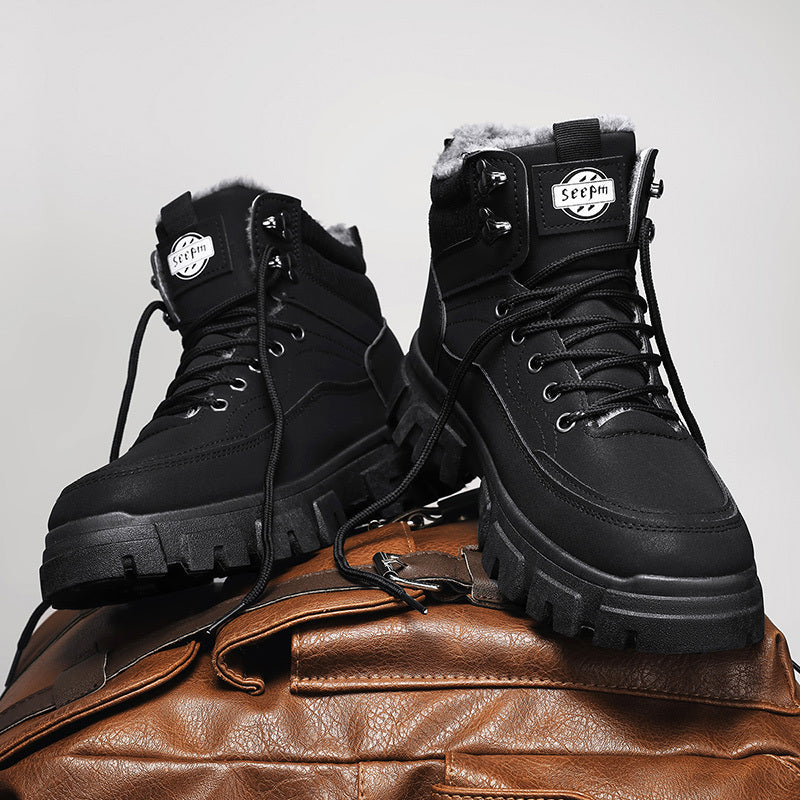 Women's Mustard Yellow PU Slip-On Chunky Heeled Casual Shoes