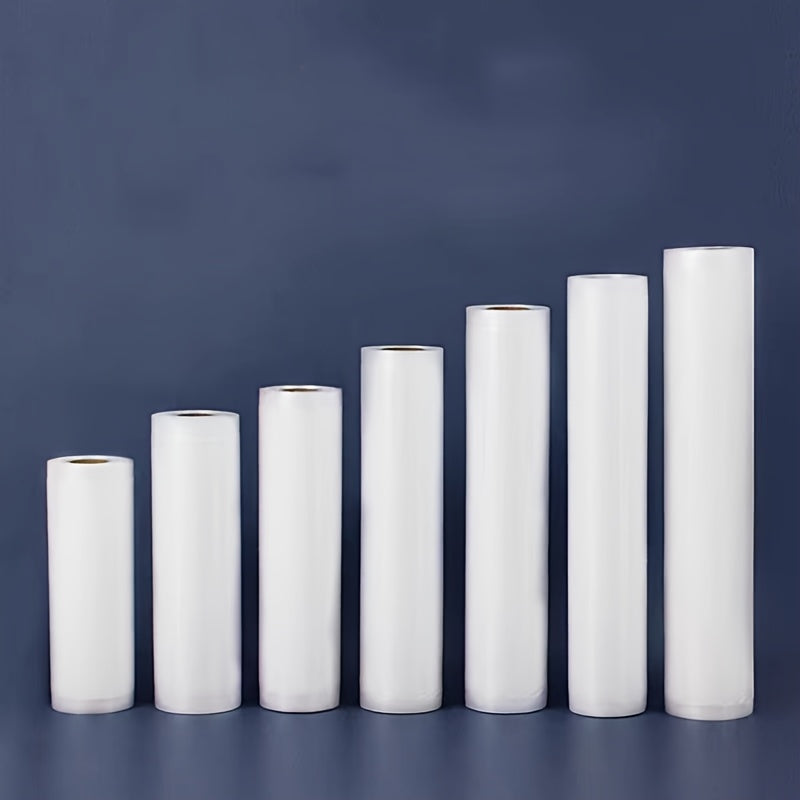 Vacuum Sealer Rolls 5.0m White Food Storage Bags for Sous Vide Meal Prep