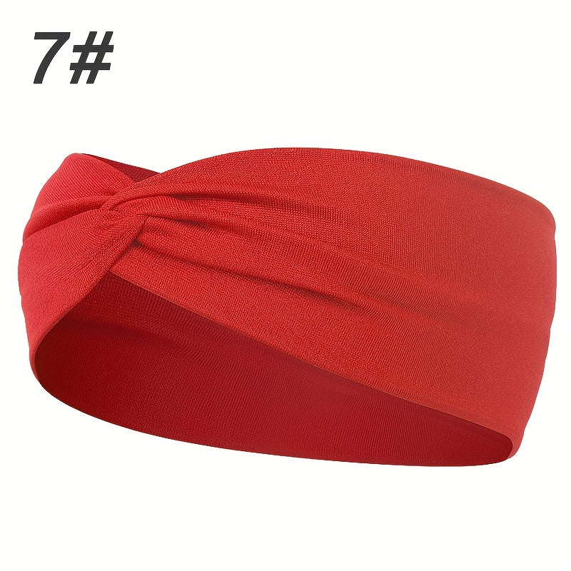 Ayollar uchun bir rangli burmalangan soch to'rva elastik terlash bantlari