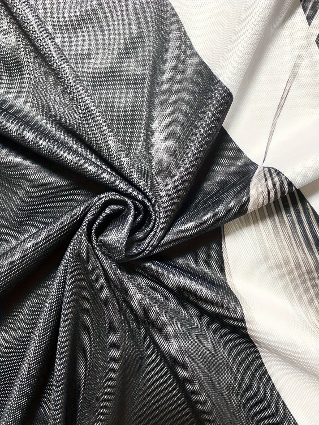 Men's Plus Size Golf Shirt with Color Block Design Breathable Polyester Blend