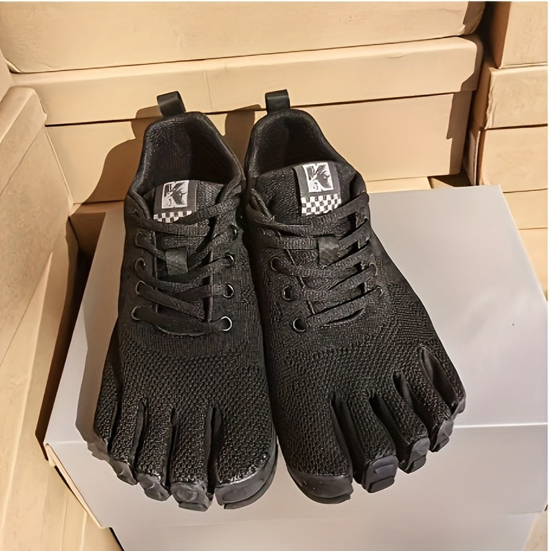 Men's Women's Lightweight Anti-Slip Five-Toe Athletic Shoes, Breathable, Cushioned, All-Season