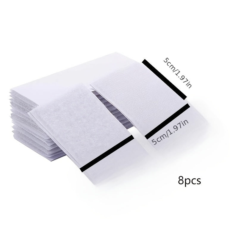 Carpet Grippers Set for Hardwood Floors Anti-Slip Tape Self-Adhesive Hook and Loop Fasteners