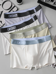 4 ta XORELR erkaklar uchun boxer shortlar to'plami, nafas oladigan to'qilgan mato, harflar bilan bel bog'i, geometrik naqsh va o'rtacha cho'zilish. Har kuni kiyish uchun 93% polyester va 7% spandeksdan tayyorlangan.