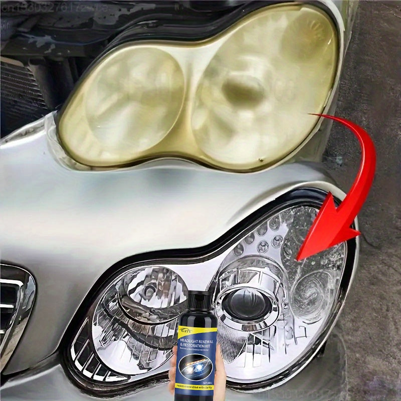 Pasta universal para restauración de faros de coche para eliminación de arañazos y restauración del brillo