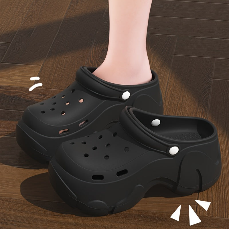 Женские летние сабо из EVA дышащие нескользящие легкие обувь для дома и улицы