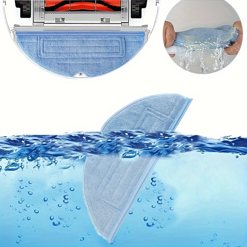 18PCS Replacement Mop Pads for Robot Vacuums Superfine Fiber Sealing Durable