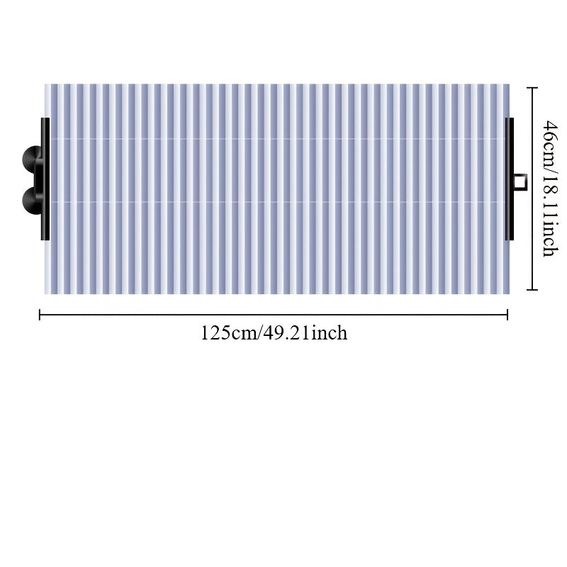 Foldable Car Sunshade UV Resistant Insulation Curtains for Windshield