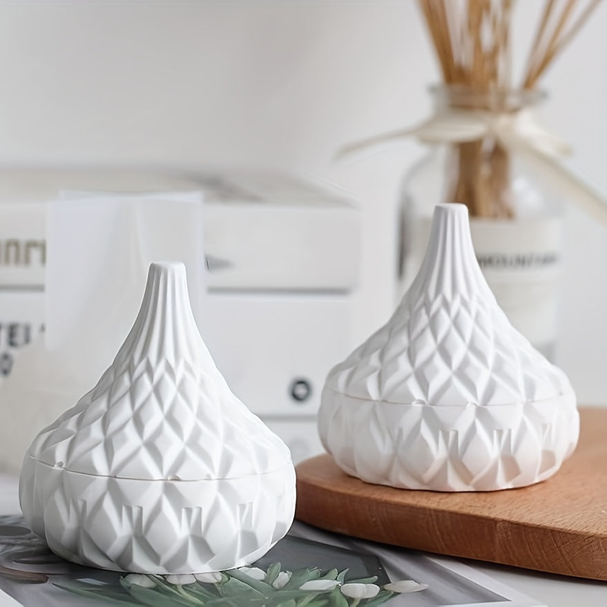 Silicone Candle Mold Set for Making Creative Candle Holders and Storage Jars