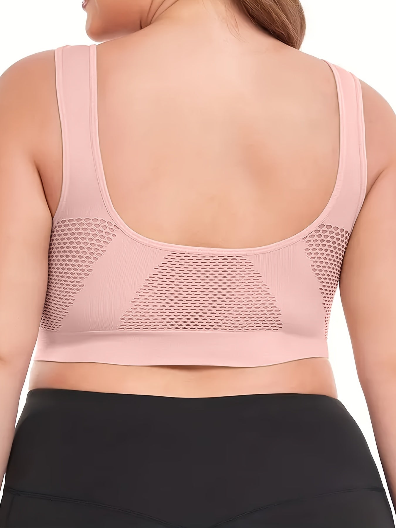 Women's Sports Bra Set 7Pcs Mesh Breathable High Support for Yoga Running