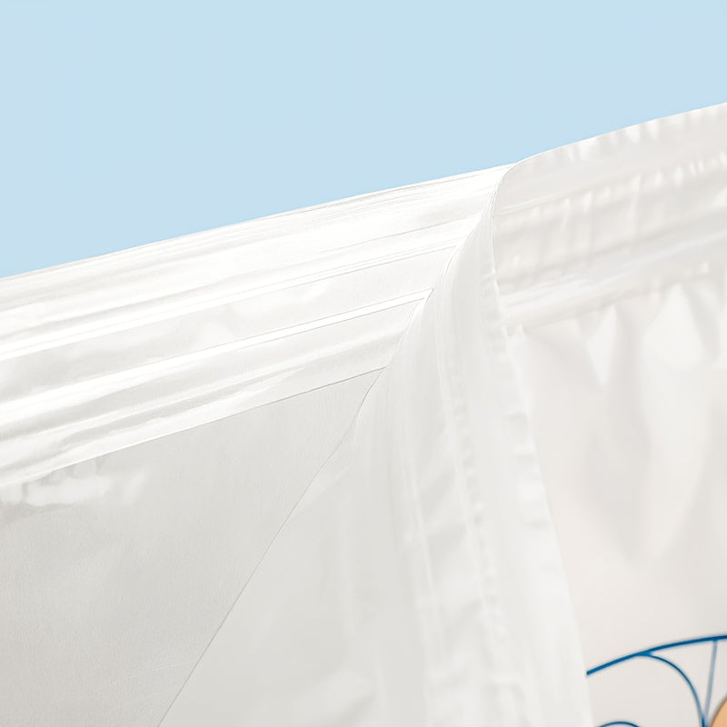 Vacuum Compression Storage Bags Set with Stained Glass Pattern for Clothes and Bedding