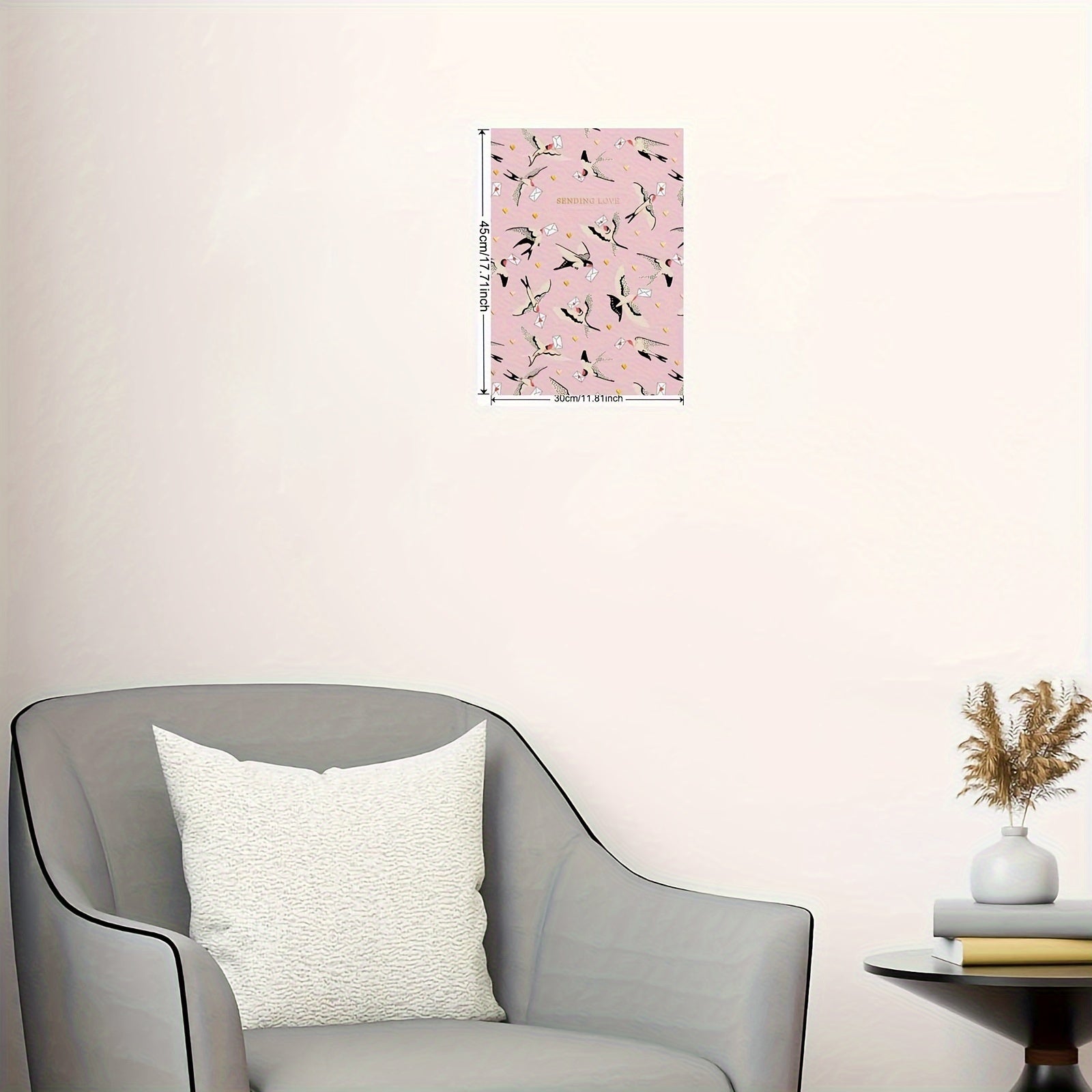 Bird-Inspired Love Greeting Card for Birthdays and Gratitude