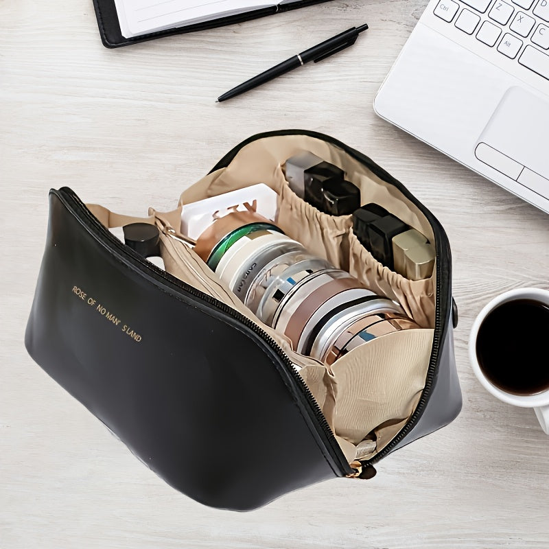 Ayollar uchun katta hajmdagi sayohat makiyaj sumkasi, portativ gigiena tashkilotchisi