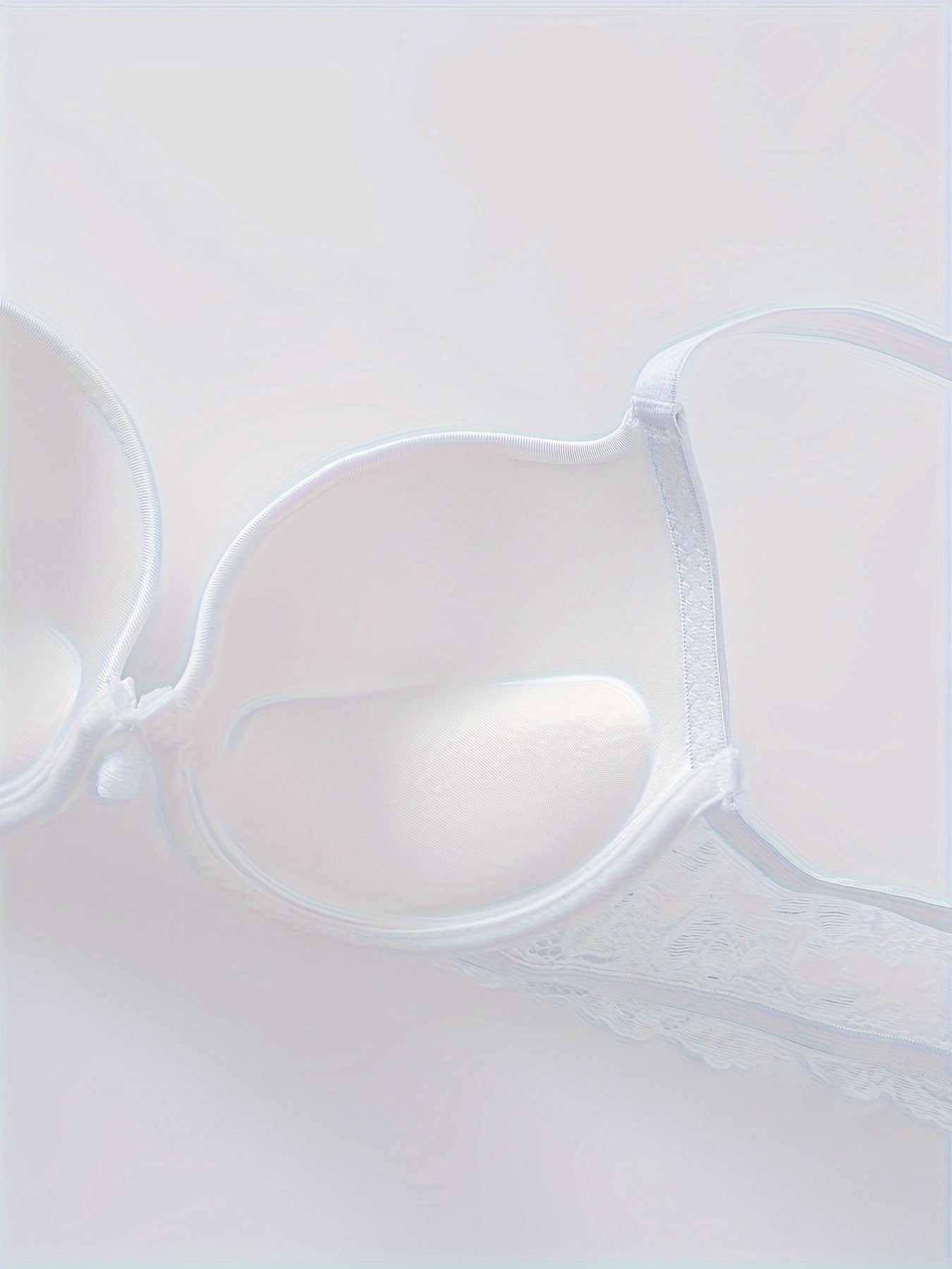 Women's Push-Up Bras 4-Pack with Removable Pads and Shoulder Detail High Support Nylon Knit