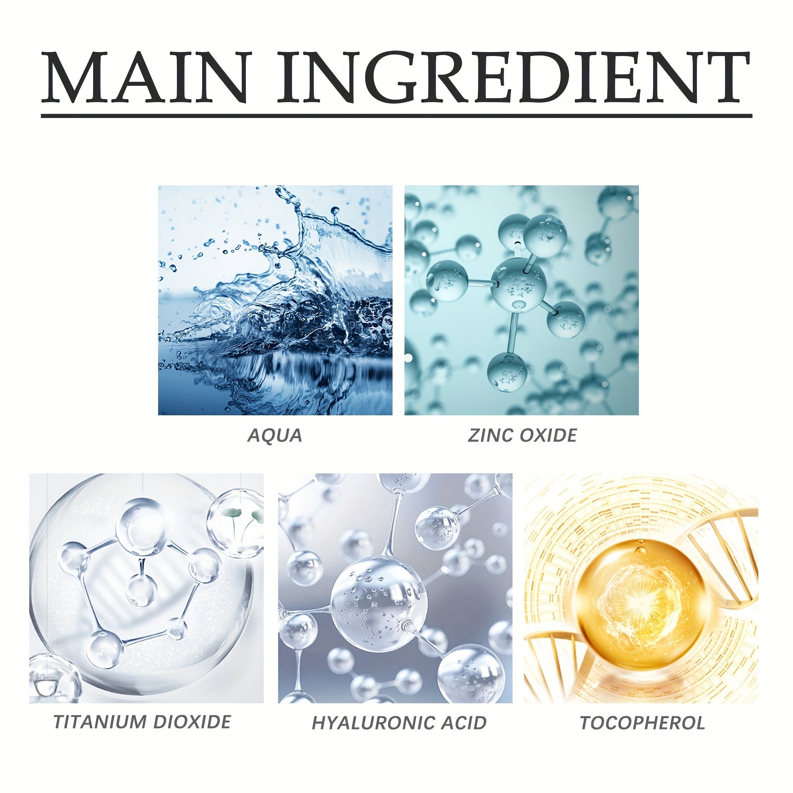 SPF 100 Sunscreen Lotion for Body and Face Hydrating with Hyaluronic Acid and Vitamin E Water-Resistant 50g